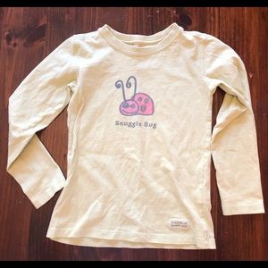 Life is Good adorable “Snuggle Bug” LS tee